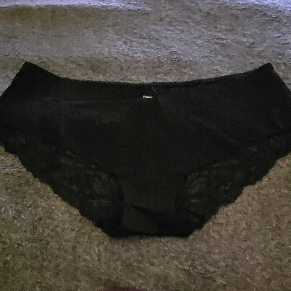 Victoria's Secret Black Lace Panties